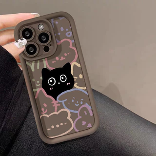 🔥KingMall🔥เคสโทรศัพท์น่ารักแบบใหม่ สำหรับ OPPO A7 A18 A94 A3 A60 A93 A98 A15 A57 A78 A79 A60 A58 A3S A12E