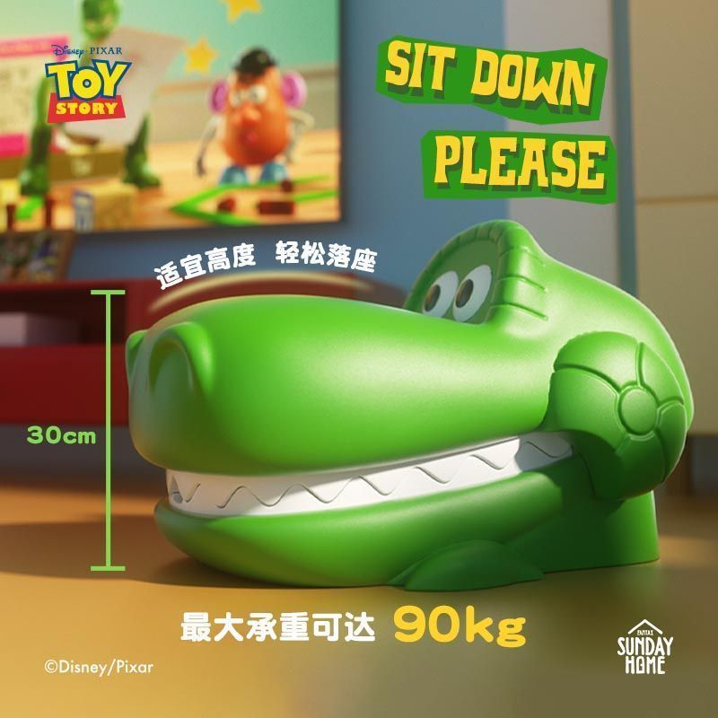 SUNDAY HOME Toy Story Hug Dragon Storage สตูลห้องนั่งเล่นสูงจากพื้นจรดเพดาน High-End เครื่องประดับตก