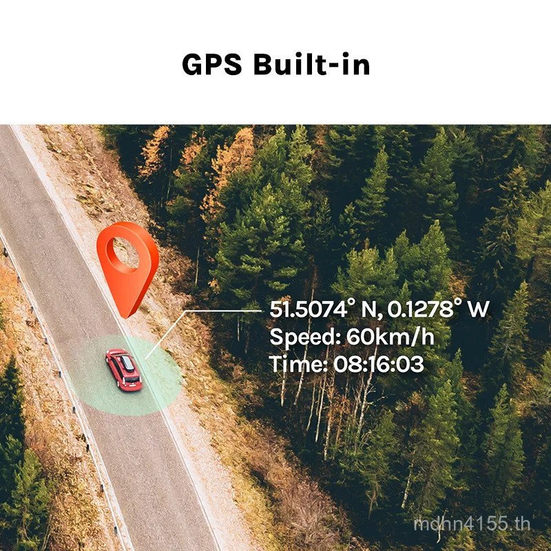 70mai Dash Cam Pro Plus A500S 1944P ADAS GPS กล้อง 70mai ด้านหน้า Cam A500S 140FOV รถ DVR 24H ที่จอด