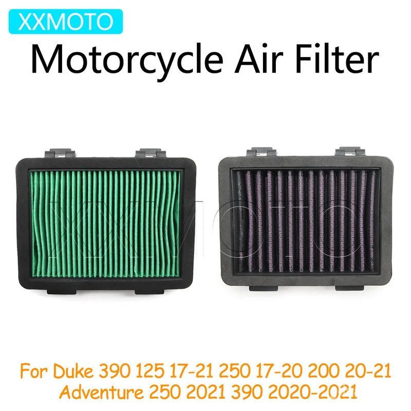 สําหรับ KTM 390Duke 250Duke 125 200 Duke 250 390 ผจญภัย 2017-2021 High Flow Air Filter Intake ทําควา
