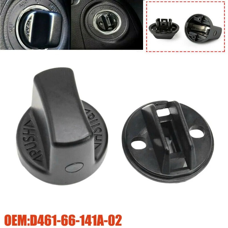 ปุ่มจุดระเบิดปุ่มกดสวิตช์เลี้ยวสําหรับ Mazda Speed6 CX-7 CX-9, Keyless Entry Start Knob แทนที่ D461-