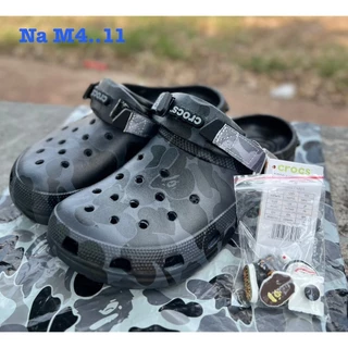 รองเท้าแตะCroc x รุ่นครอสเบ๊บ Bape Classic การ์ตูนสุดฮิต ใส่สบายด้วยเทคโนโลยี Croslite AMA149