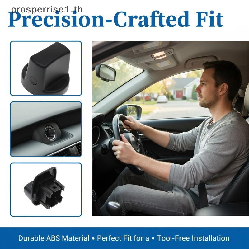 [PPTH] Keyless Start Knob Cap 2PCSpatible สําหรับ Outlander 4408A167 4408A031 การปรับเปลี่ยนรถ [MOTO