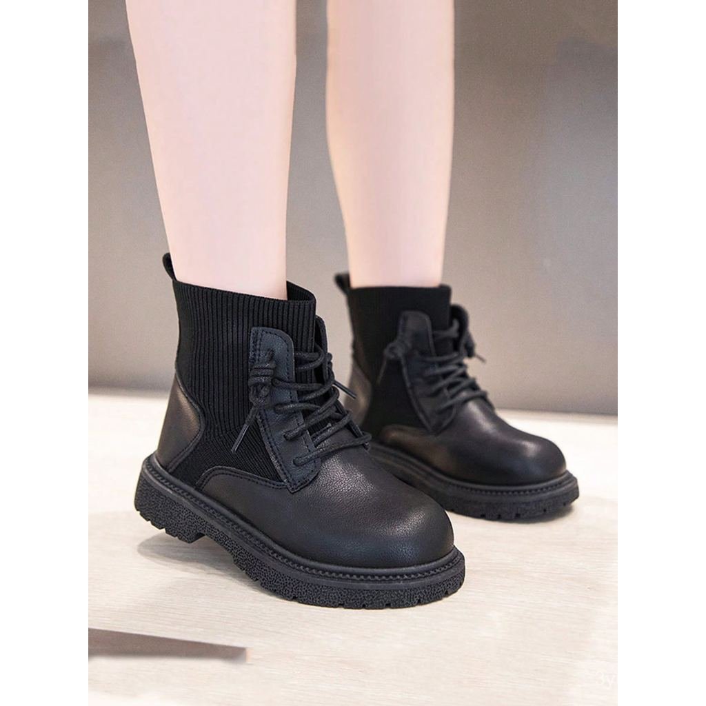 Yiqi รองเท้ากีฬาเด็กรองเท้า Martin