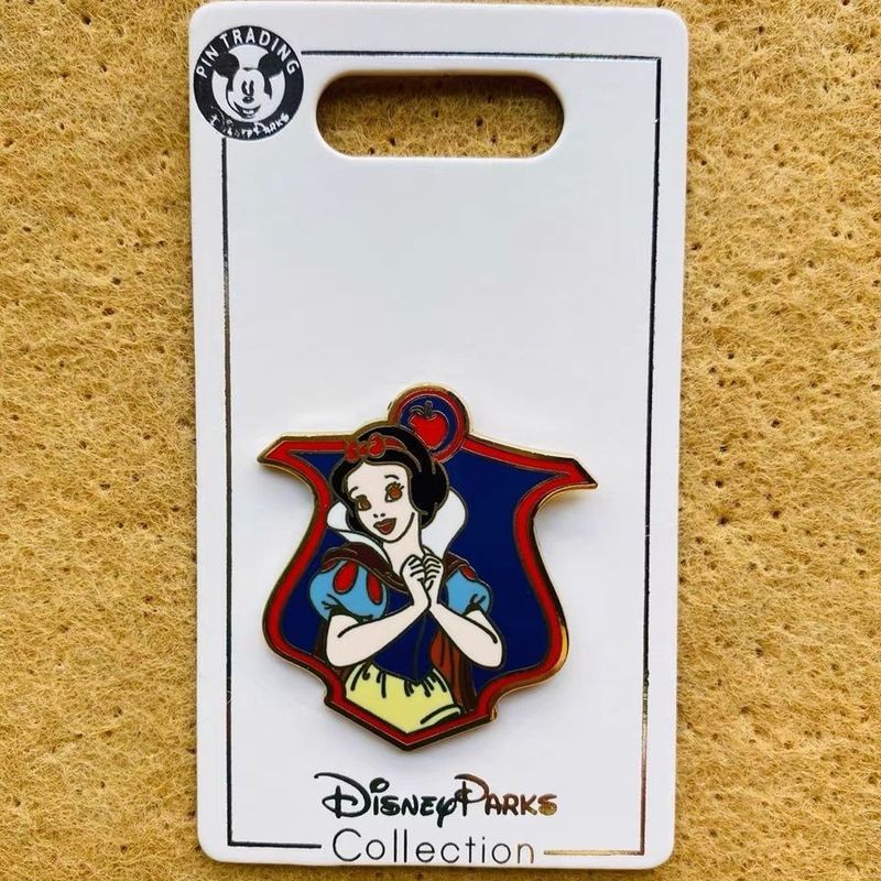 Disney Badge disney Pin disney Pin disney Medal Bell Jasmine Diana Princess Mulan Snow White/Beads 3