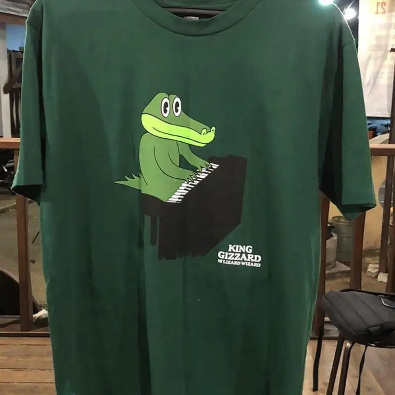 เสื้อยืดคอตตอนพื้นฐาน New King Gizzard the Lizard Wizard ทุกขนาด รุ่น SS11