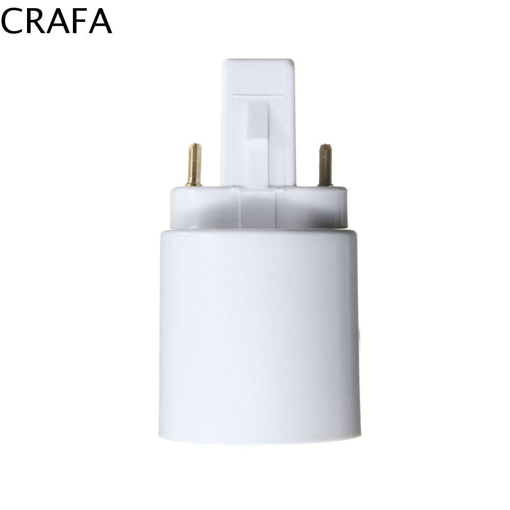 CRAFA ฐานซ็อกเก็ตทนทานอะแดปเตอร์โคมไฟ G23 ถึง E27 LED