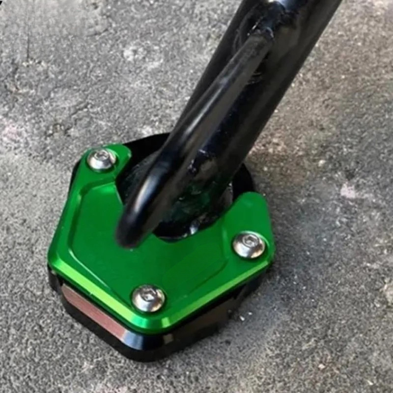 สําหรับ Kawasaki Eliminator 500 450 400 2024-2025 Kickstand ขาตั้ง Extension แผ่น Pad Z400 Ninja 500
