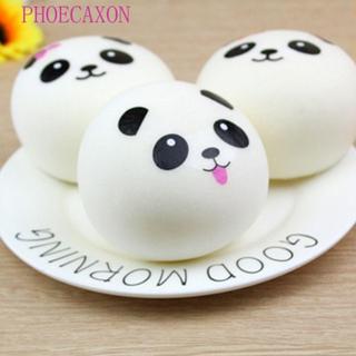 Nickolas ของเล่นบีบ สายรัดหนัง PU แบบนิ่ม ลายการ์ตูนขนมปัง จ…