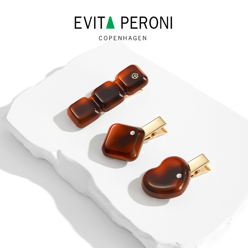 [NEW-ARRIVAL] EVITA PERONI | "Chocolate Fantasia" Series Juniper Pelican | กิ๊บติดผมคุณภาพสูง