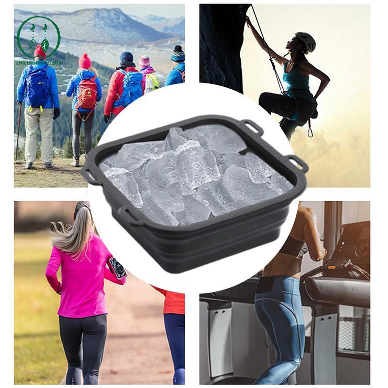[Chicnest] Arctic Ice Shower Ice Bath Water Chiller, Rapid Cooling Portable Ice Bath, Silicone Ice B