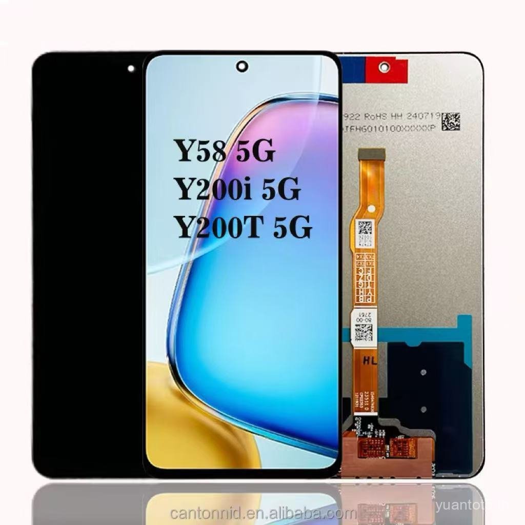 เหมาะสําหรับ Vivo Y200i ชุดหน้าจอ IQOO Z9X/T3/T3X/Y58 5G/Y200T จอแสดงผล LCD