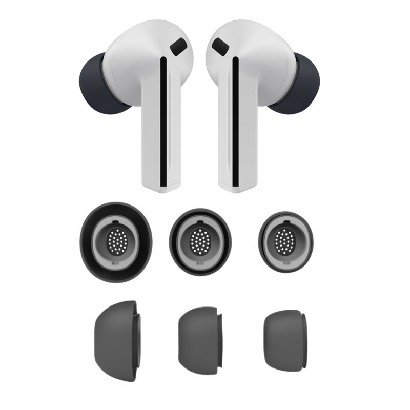 3 คู่เปลี่ยนเคล็ดลับซิลิโคนสําหรับ Samsung Galaxy Buds 3 FE SM-R420, Anti Slip หูฟังยางนุ่ม Eartips สําหรับ Galaxy Buds3 fe, Fit ในกรณี ราคา ถูกที่สุด ดีลบีเคเค รูปภาพหลัก