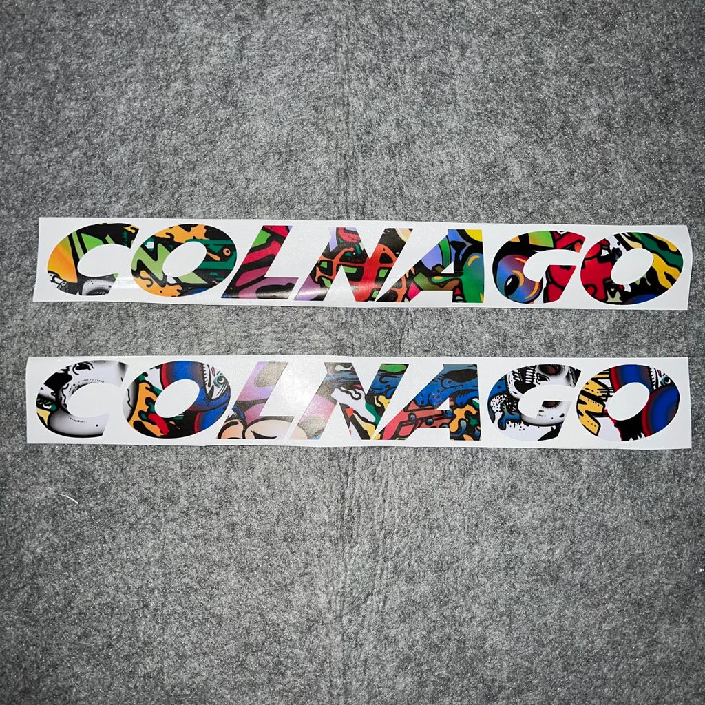 Colnago Plum Road Bike Frame V3 V4RS C68 V5RS Y1RS Original Logo Color Change Cover Sticker