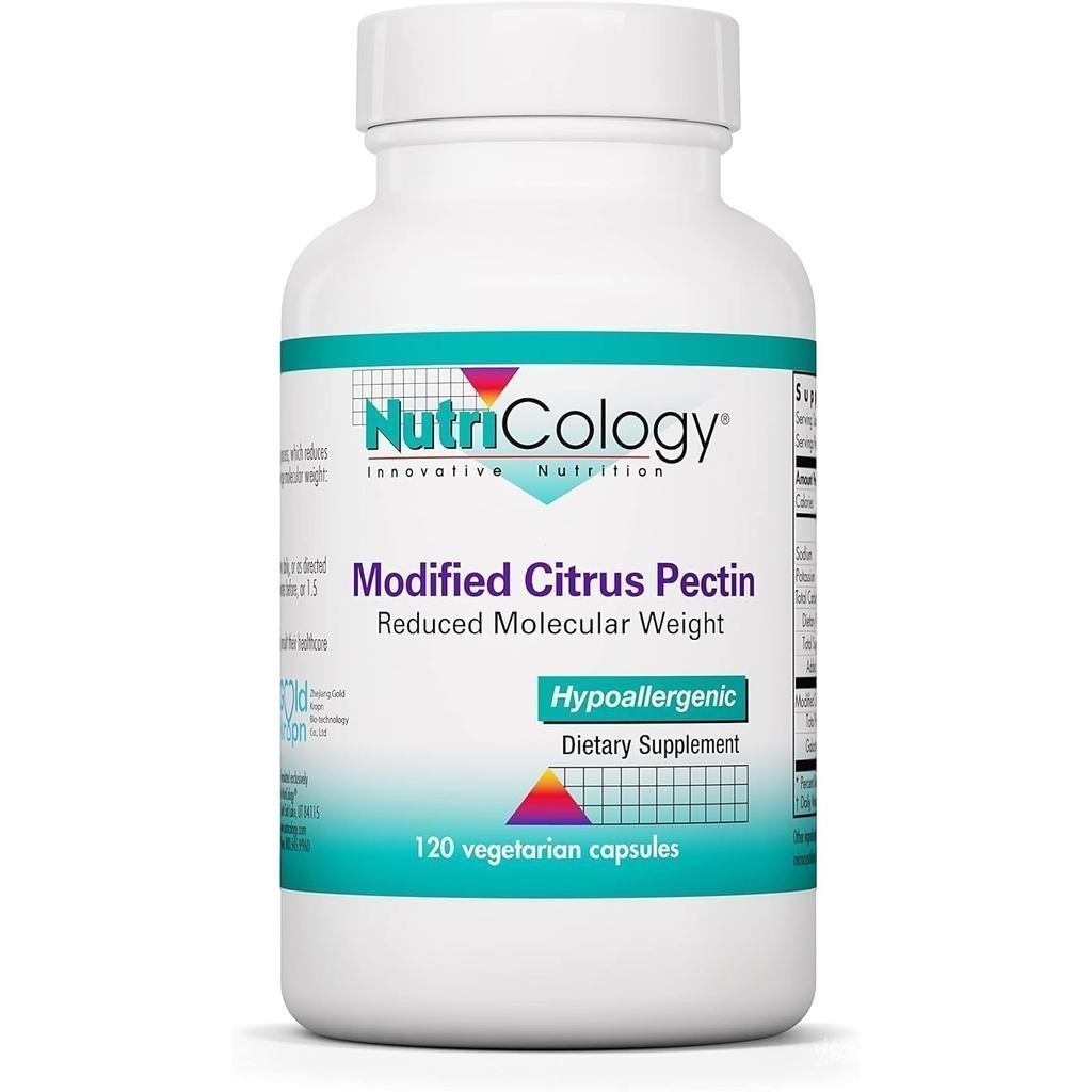 Nutricology ดัดแปลงอาหารเสริม Citrus Pectin สําหรับ Gut Support - ดัดแปลง Citrus Pectin แคปซูลสําหรั