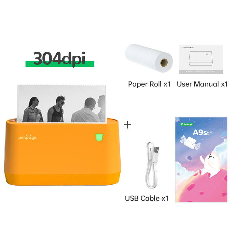 Eric Bear Printer Thermal Bill Label Printing Label Printer Household Small Brand New Style