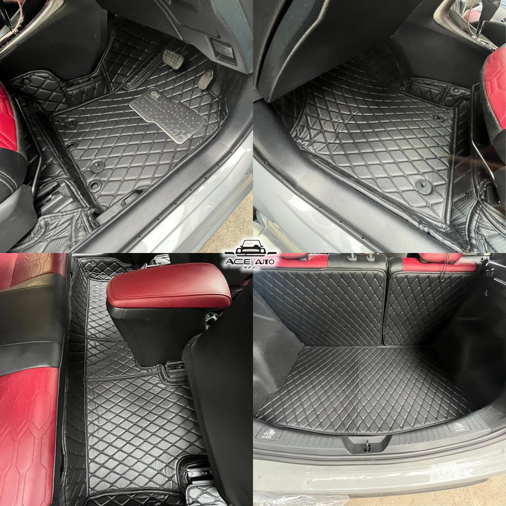 【จัดส่งภายใน 2–3 วันค่ะ】HONDA HRV 2014-2025 พรม พรมดักฝุ่น พรมปูพื้น พรมกันลื่น พรมในรถยนต์ - รูปที่ 7
