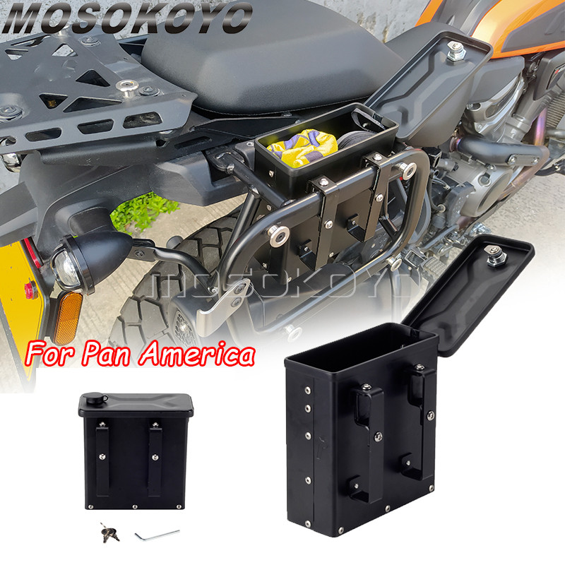 MY กล่องเครื่องมือกล่องเก็บของด้านขวากล่องเครื่องมือ2.3L สำหรับ Harley Pan America 1250 RA1250S พิเศ