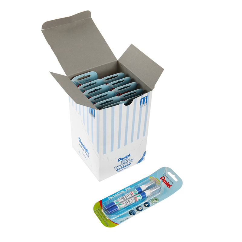 PENTEL ปากกาลบคำผิด รุ่น ZL72-W ขนาด 4.2 มล. (แพ็ค2ด้าม) - รูปที่ 2