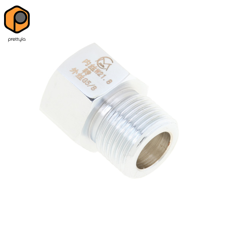 [Prettyia] Aquarium CO2 ถังอะแดปเตอร์แปลง Bolt Nut 2 Regulator, W21.8 ถึง G5/8 ,G5/8 ถึง W21.8, M22x