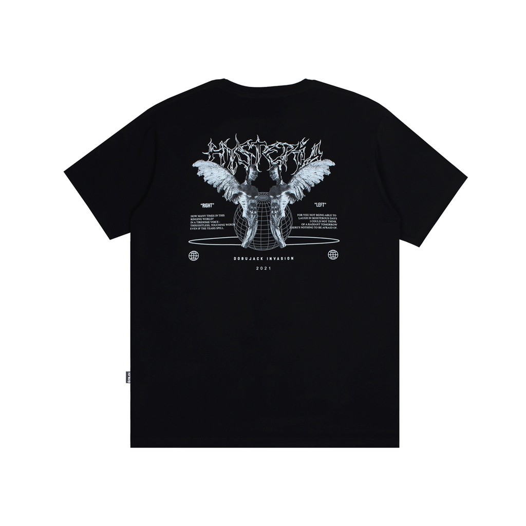 เสื้อยืด Dobujack เสื้อยืด Hysteria Black
