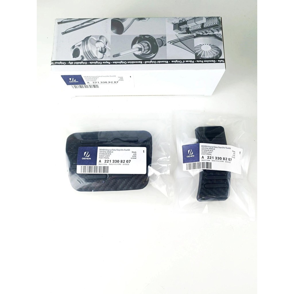 สําหรับ Audi A4 A6 A7 A8L Q5 Q7 Q8 RS4 RS5 RS7 คันเร่งเบรคเหยียบดัดแปลงคาร์บอนไฟเบอร์ไม่ทําลายการติด