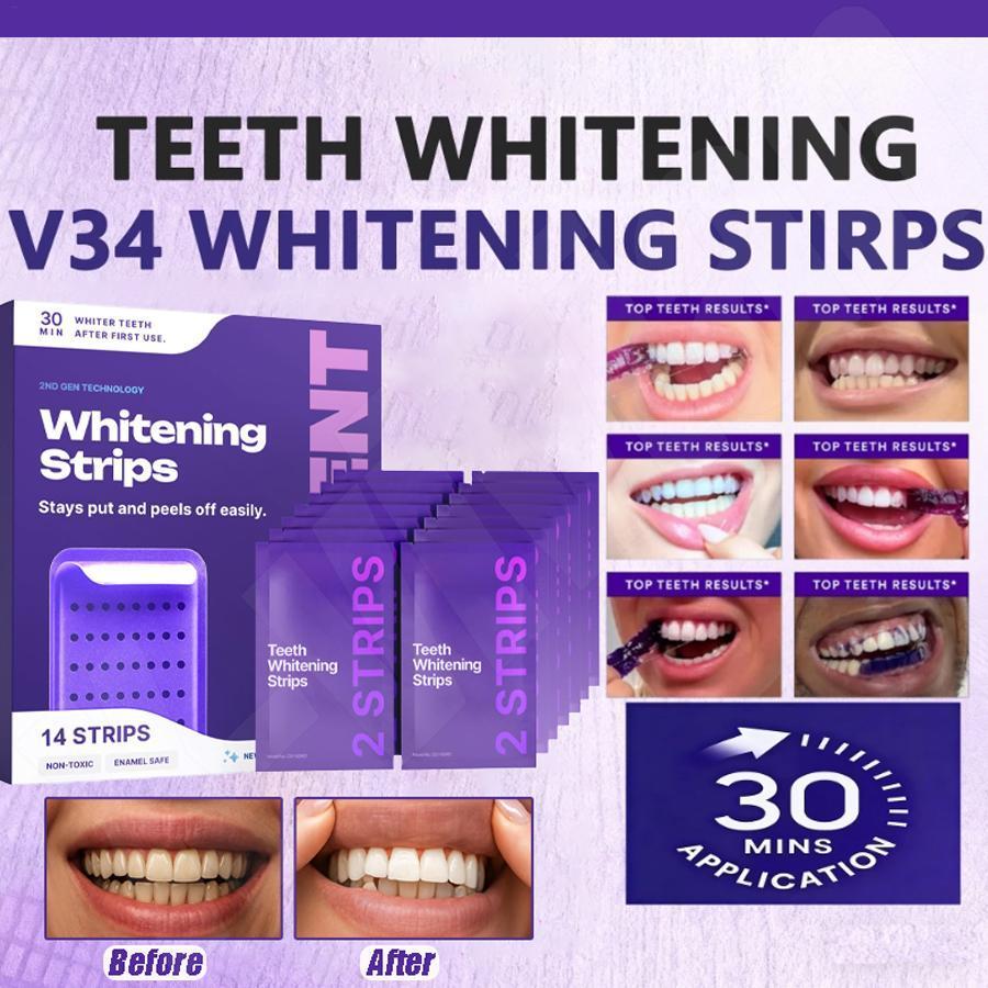 แถบฟันเคลือบเครื่องแก้ไขกันลื่นที่ปลอดภัย 14 ชิ้นแถบฟันแก้ไขสีธรรมชาติ huaherth