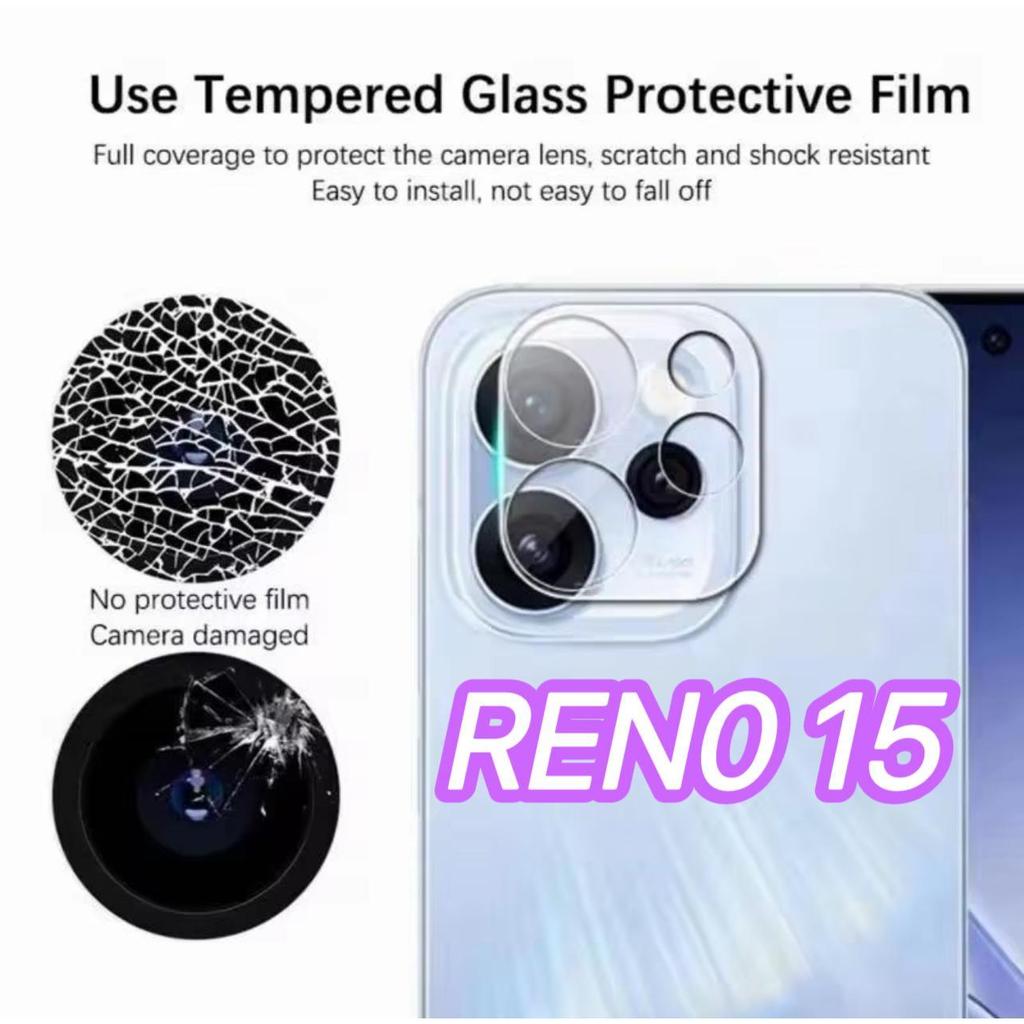 ส่งจากไทย ฟิล์มกันรอยเลนส์กล้อง สำหรับ OPPO Reno15 5G Reno15F Reno15Pro Reno15ProMax ฟิล์มกันรอยกล้องด้านหลังแบบใส