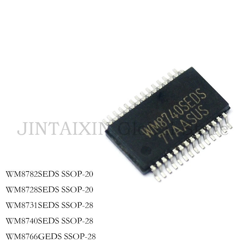 5PCS WM8740SEDS WM8740S WM8740 WM8731SEDS WM8766GEDS WM8782SEDS WM8728SEDS WM8731S WM8766G WM8782S W