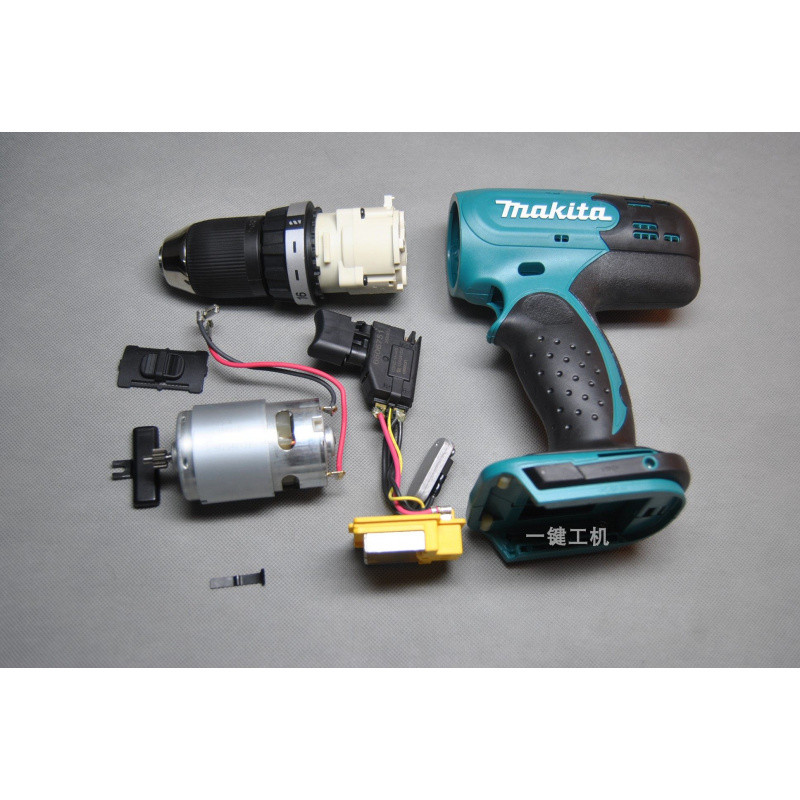 Makita makita DDF453 DHP453 อุปกรณ์เสริมสวิตช์มอเตอร์เกียร์แบบชาร์จไฟได้