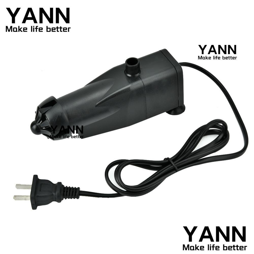 YANN Fish Tank Oil Skimmer,ถ้วยดูดติดผนัง Aquarium Surface Oil Skimmer,สีดํา Auto Operation Mini Siz