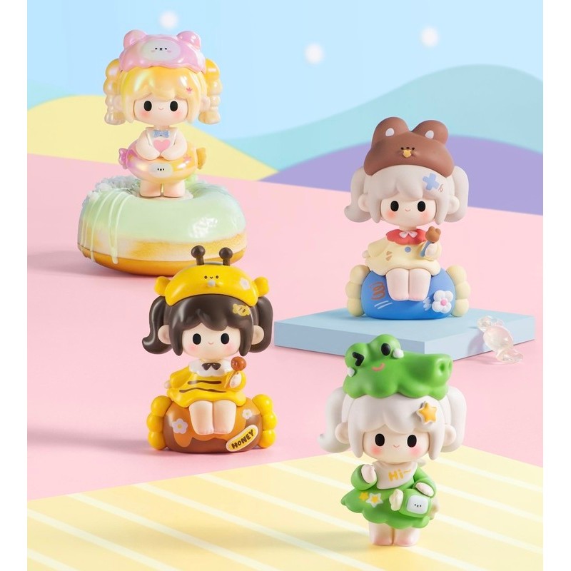 [in ] สินค้าใหม่ ของแท้ UUTOY UUTOY Sweetheart Easy Paradise mini Mystery Box อินเทรนด์เล่นฟิกเกอร์น