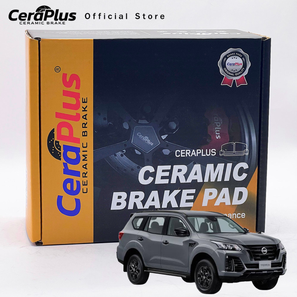 ผ้าเบรค CeraPlus NISSAN Terra 2021-2025 ผ้าเบรคเซรามิค