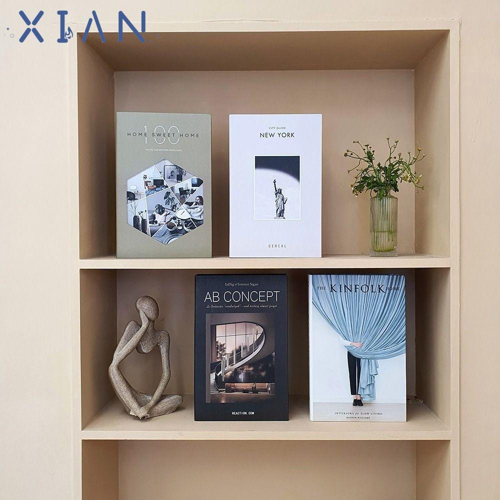 ซีอาน หนังสือปลอมเครื่องประดับ,แฟชั่นตกแต่งบ้านตกแต่งหนังสือ,โต๊ะกาแฟตกแต่งอุปกรณ์ประกอบฉากชั้นวางหน
