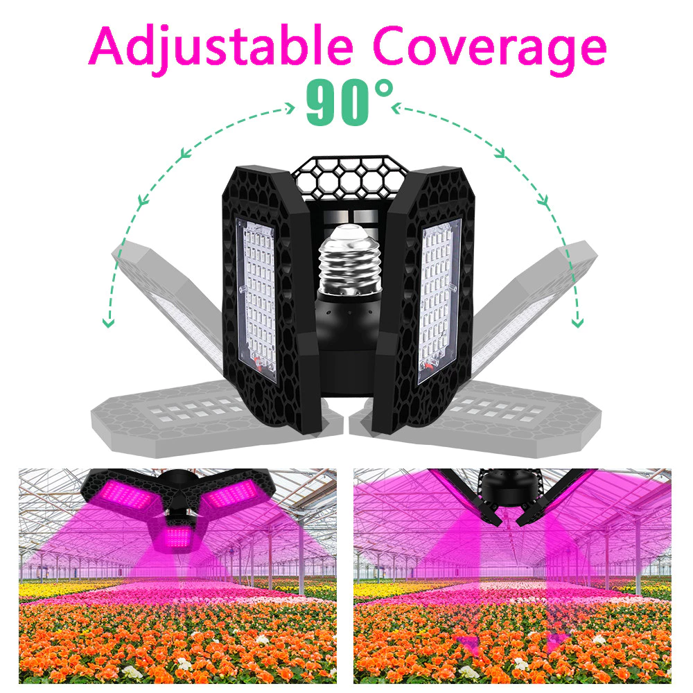 หลอดไฟปลูกต้นไม้ LED Full Spectrum E27 20W thumbnail 9