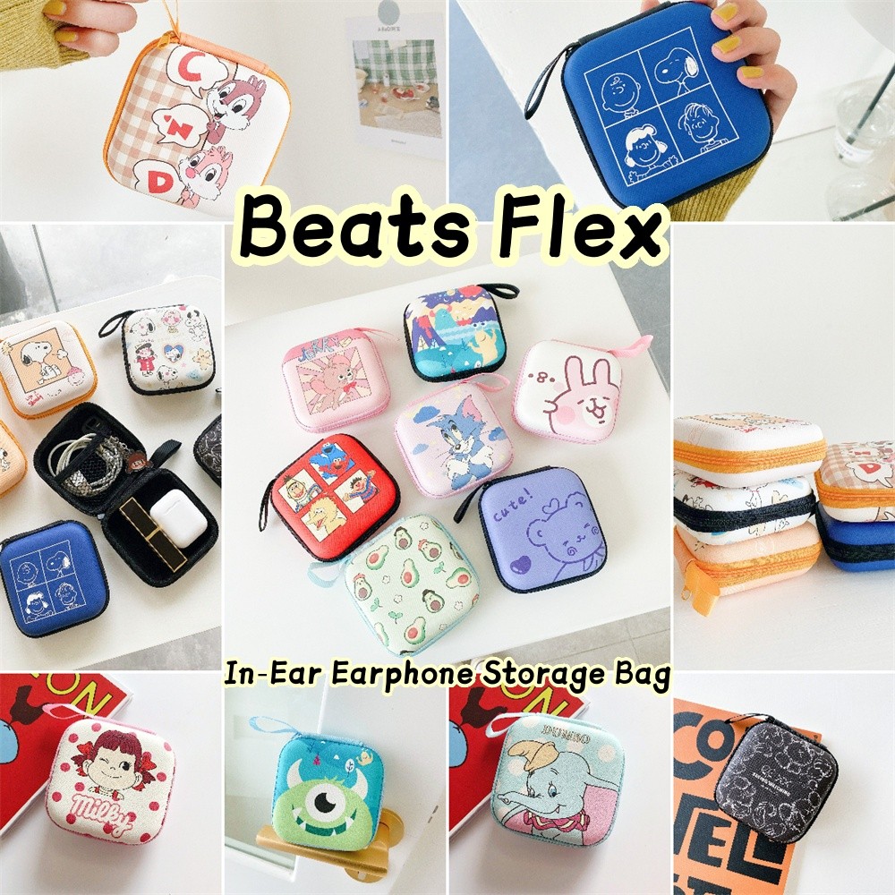 สายคล้องหูฟัง Beats Flex แบบสร้างสรรค์ พร้อมกระเป๋าเก็บหูฟัง