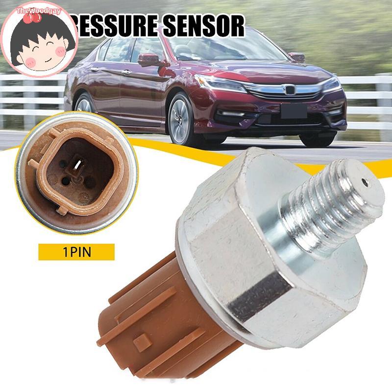 TheWoodgay รถเครื่องยนต์เซ็นเซอร์ความดันน้ํามันสลับกับ Ridgeline Accord Crosstour OEM 37240-R70-A04 