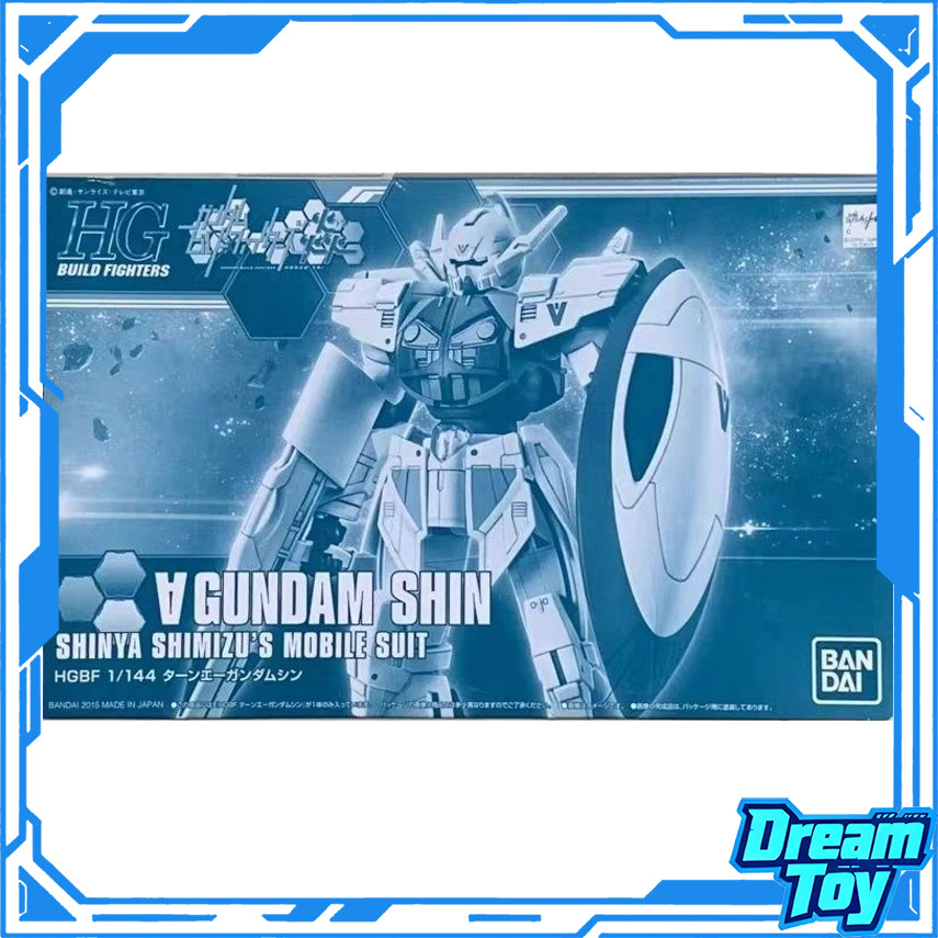 Bandai HG Turn A Gundam Shin – 1/144 สเกล | กันดั้มสร้างนักสู้ | ชุดโมเดลก่อให้เกิด