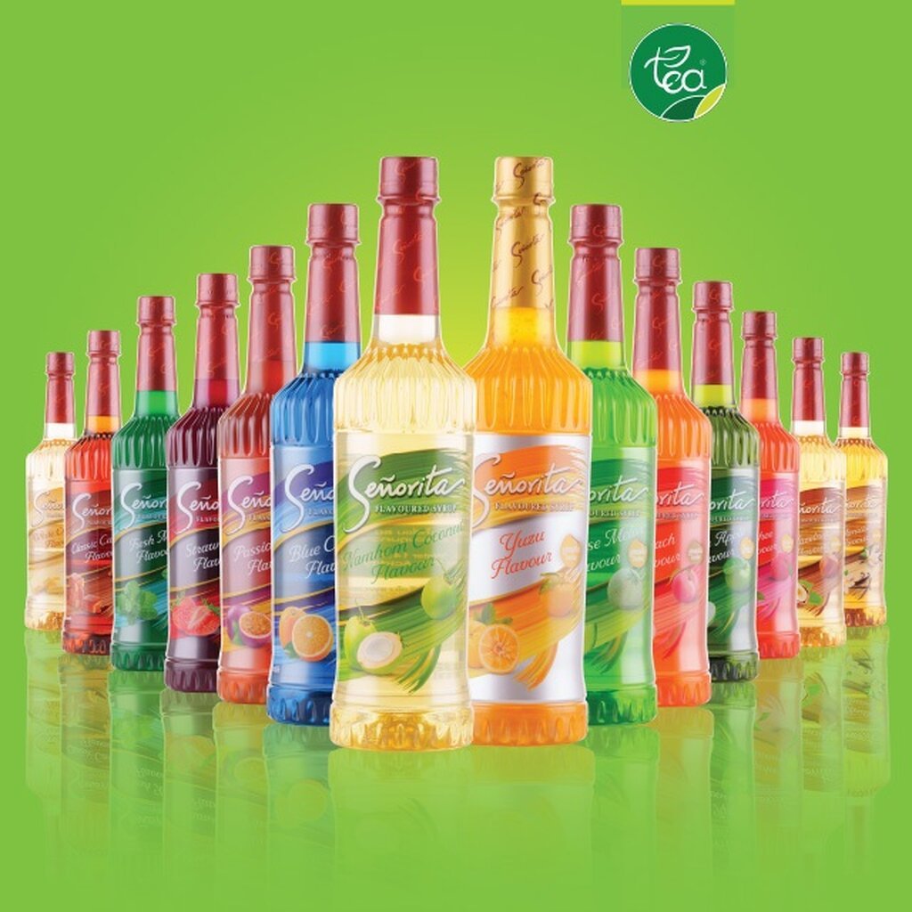 ไซรัปซินญอริต้า Senorita Syrup ไซรัปผลไม้ เข้มข้น ทุกรสชาติ ขนาด 750 ml จำหน่ายโดย ทีอีเอ