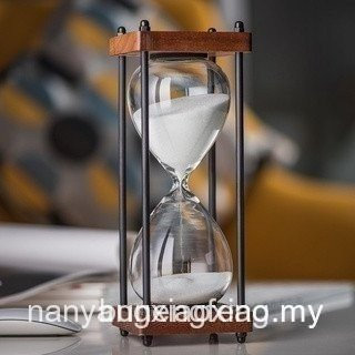 นาฬิกาทราย 30 นาทีตกแต่งเครื่องประดับจับเวลาตกแต่งบ้าน ZGGP Z4IW WRCE U9YJ 4YIN