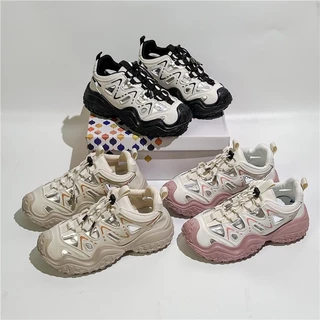 MASS Sneaker *บวกเพิ่ม 1 ไซซ์* รองเท้าผ้าใบ ไซส์ใหญ่ รองเท้าผ้าใบทรงสปอร์ต รองเท้าเดินป่า นุ่ม กันลื่น เดินป่า [LN5200]