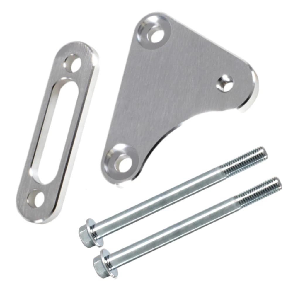 Idler Pulley Relocation Bracket Kit สําหรับ LS1 Intake Swap LQ4 LQ9 LSX 4.8L 5.3L 6.0L รถอุปกรณ์เสริ