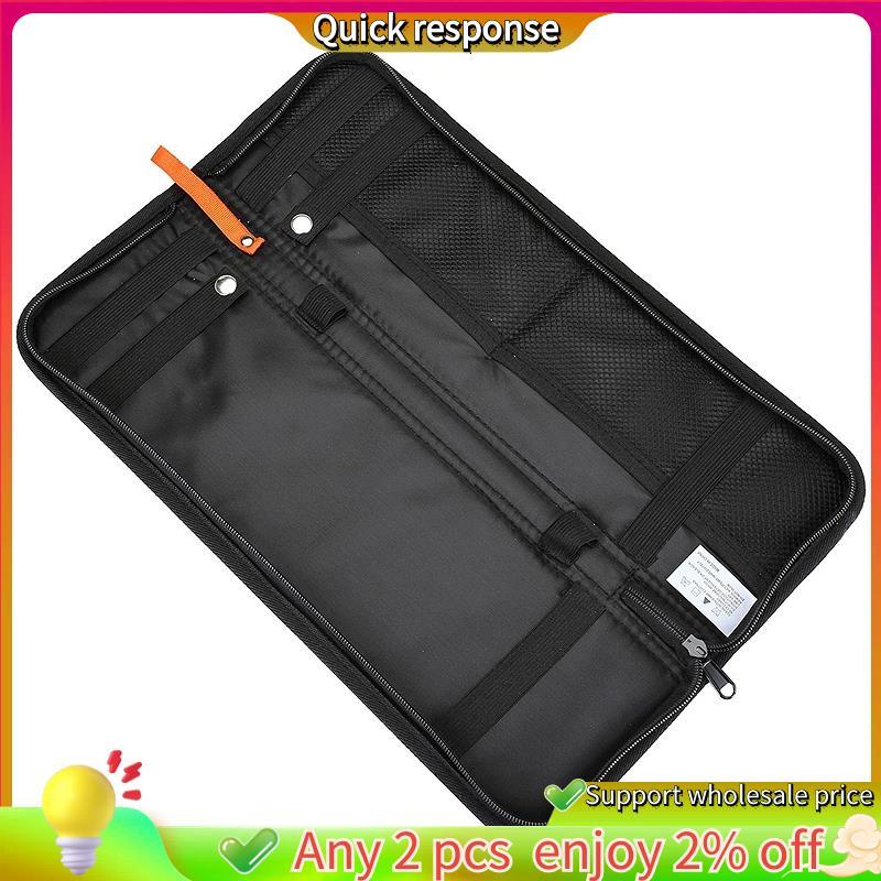 ในสต็อก-ผู้ชายธุรกิจการเดินทาง Essentials เนคไทไนลอน Travel Tie Cufflinks Case Tie Holder Storage กระเป๋าจัดระเบียบกันน้ํา