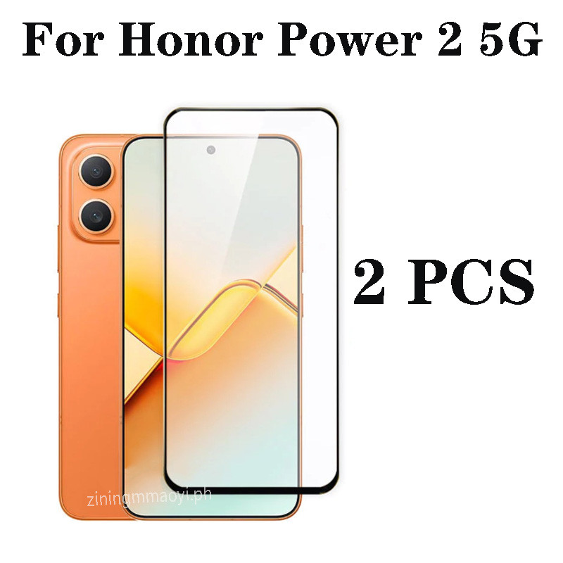 Honor Win Win RT Honor Power2 5G กระจกนิรภัยป้องกันหน้าจอ 2 แพ็คความไวสูง Anti ลายนิ้วมือ Shatterproof ครอบคลุมเต็มรูปแบบ