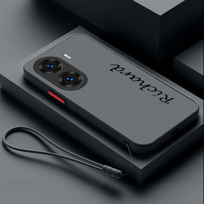 OPPO A6t 5G A6t Pro A6t ชื่อออกแบบที่กําหนดเองกรณีซิลิโคนกันกระแทก Soft TPU Hard Cover