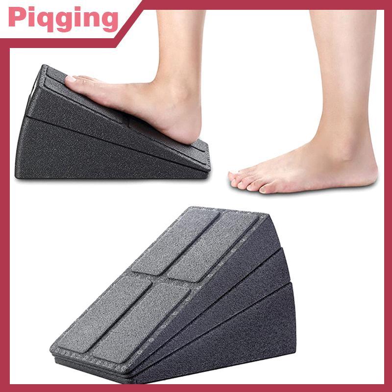 Piqging 3pcs Squat Wedge Blo ปรับลื่น Squat Ramp Deadlift Wedge Calf Stretcher Slant Board Strength 