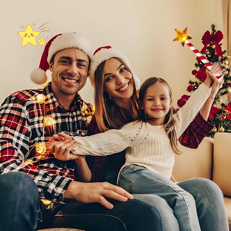 [JBTH] Magic Wand Christmas Light,Xmas Decor Gift for Home, Magic Wand Christmas Tree Light, Xmas De