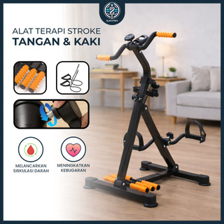 Sepeda Statis Olahraga Gym Fitness Terapi Kaki & Tangan Penderita Stroke | ALKESPRO MALL