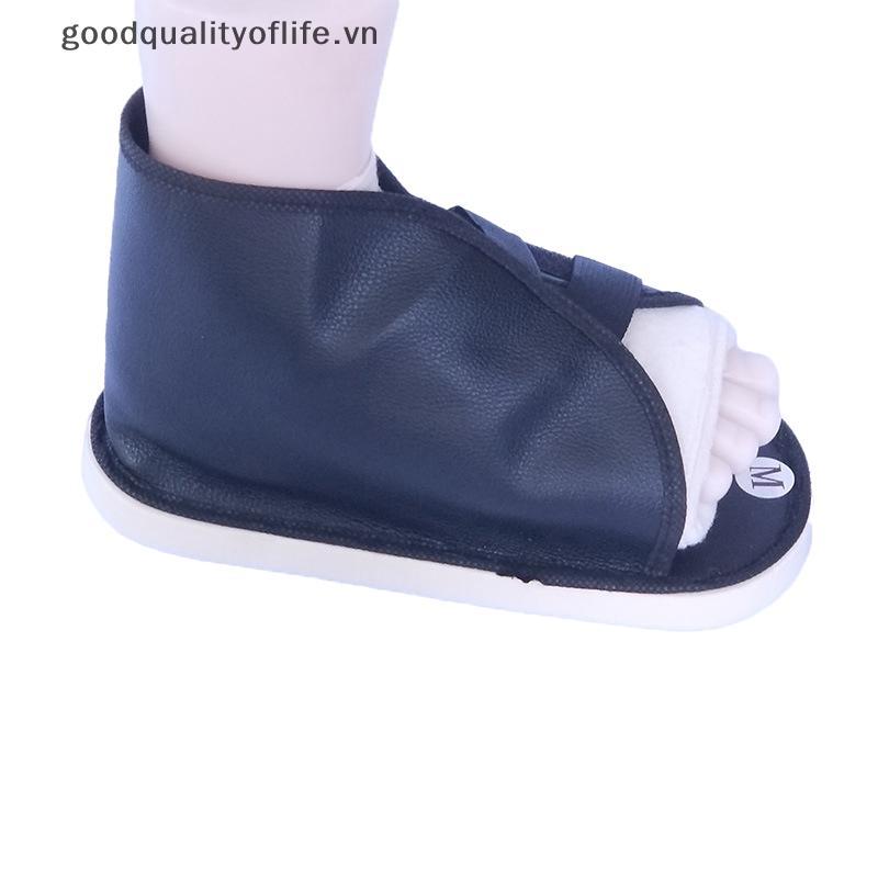 [GOOD] Anti Slip Flat Cast Walking Boot Shoe Breathable Foot Protection Broken Recovery Foot Drop Co