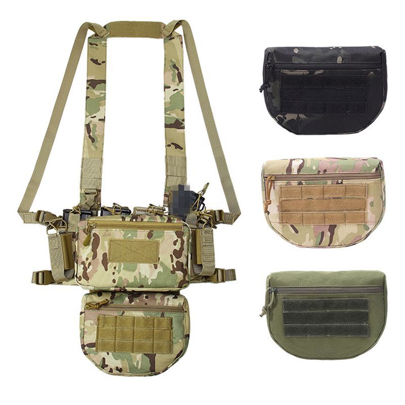 เสื้อกั๊กยุทธวิธี Lower Belly กระเป๋า D3 MK3 MK4 หน้าอกแขวน Belly กระเป๋าทางการแพทย์มัลติฟังก์ชั่นยุ